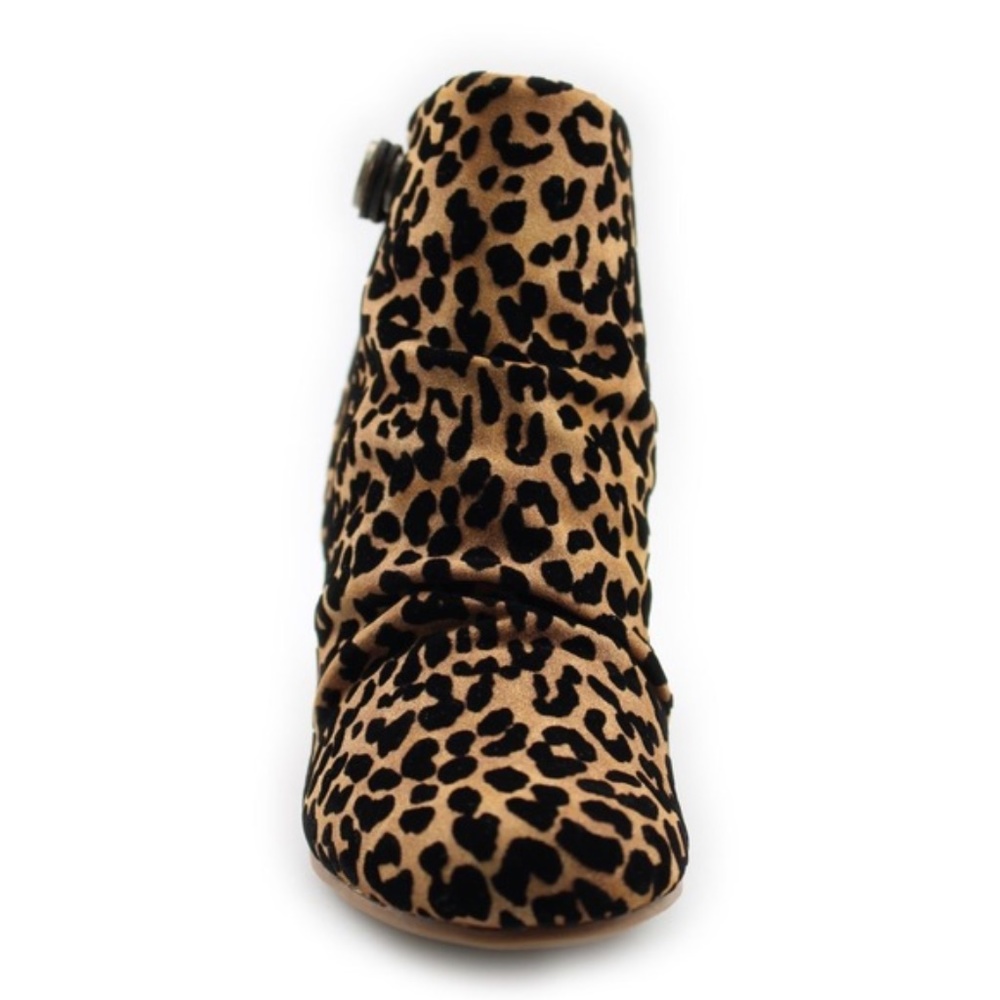 LAST PAIR! Blowfish Leopard Berkley Wedge Bootie - Picture 2 of 4